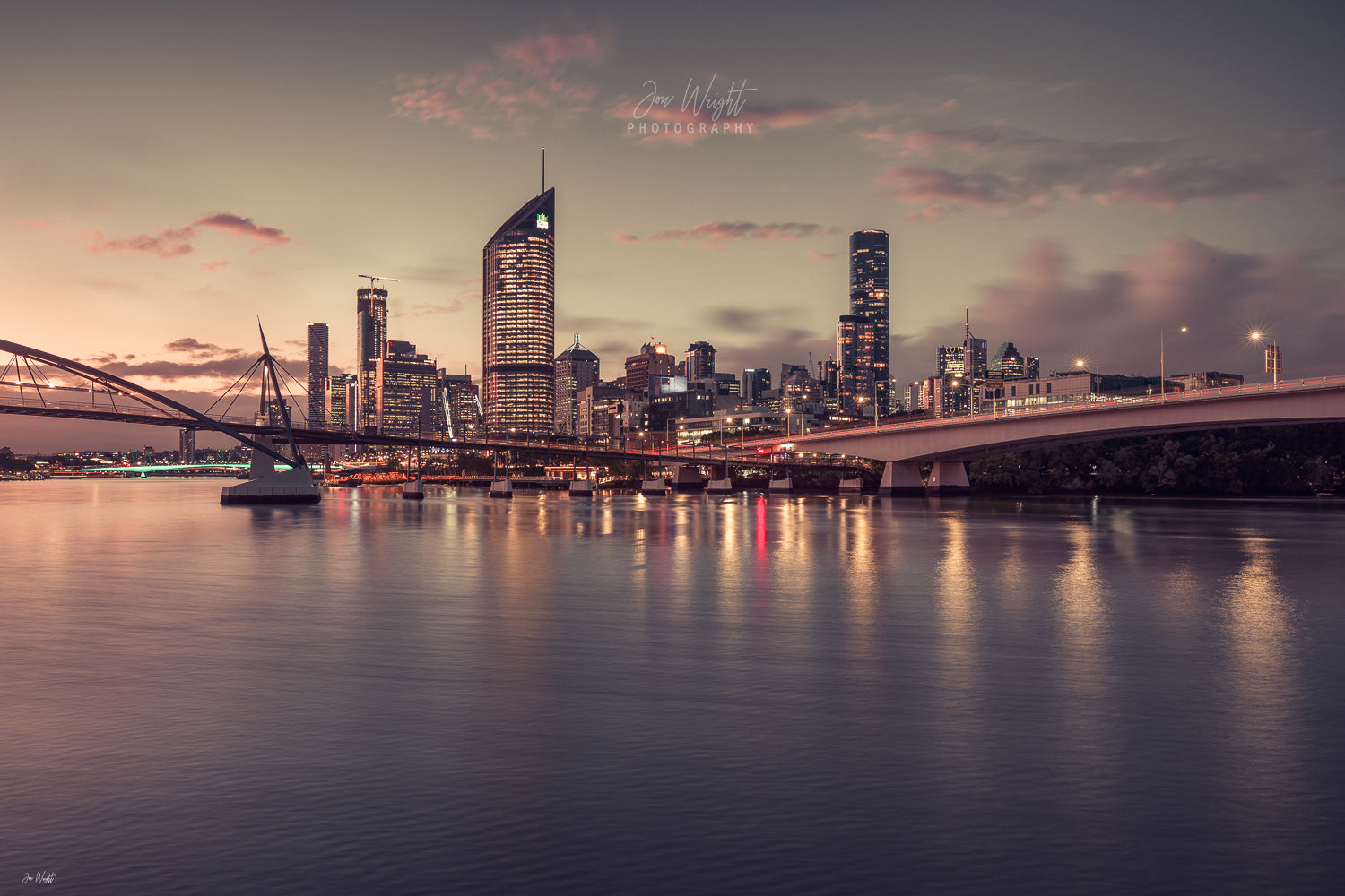 Brisbane City Photos Sunset