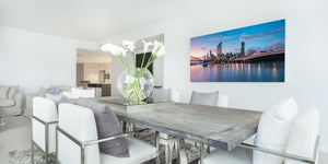 Brisbane City Panorama photography print