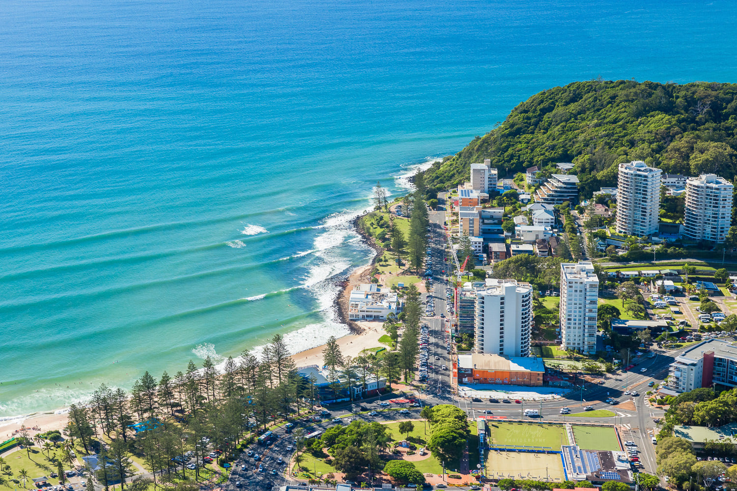 Burleigh Heads Aerial Photograph