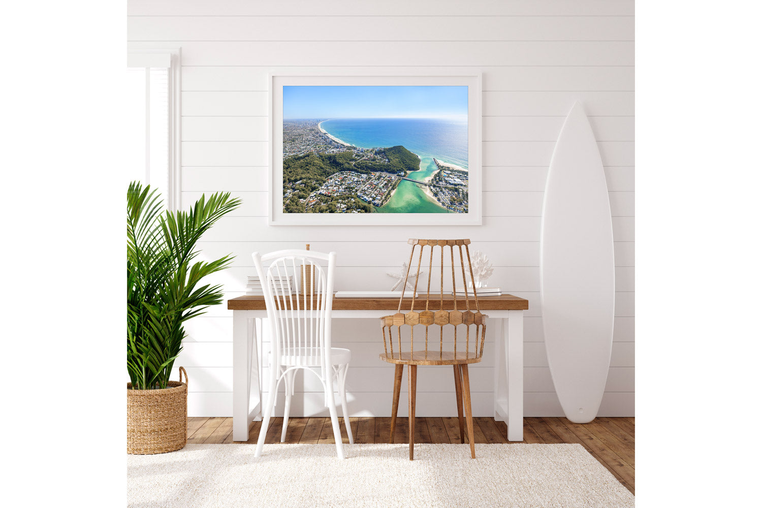 Tallebudgera Aerial Print Gold Coast