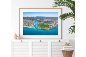 Tallebudgera Burleigh Heads gold coast print