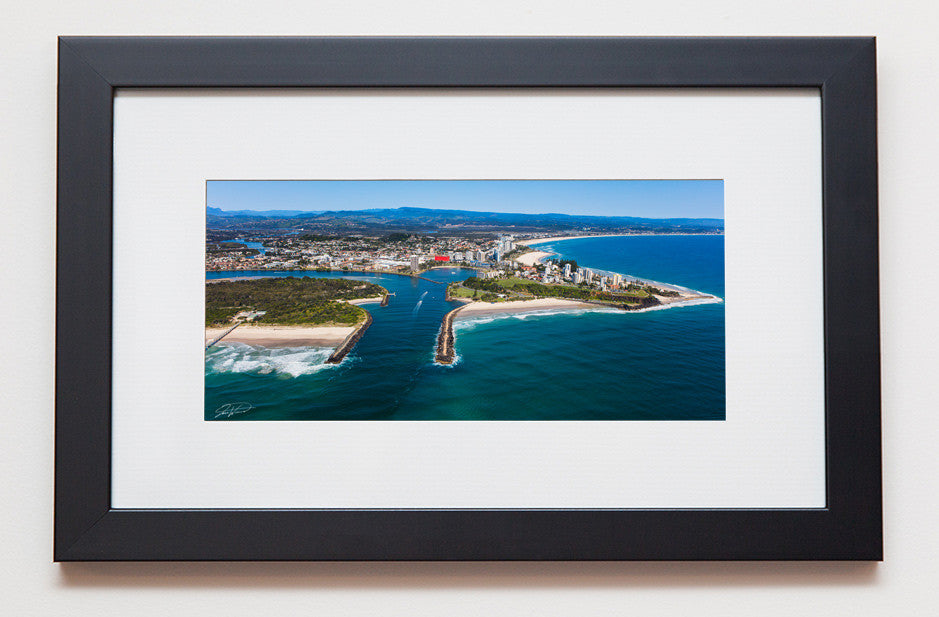 Classic black frame with black mat