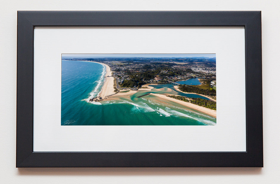 Classic black frame with black mat