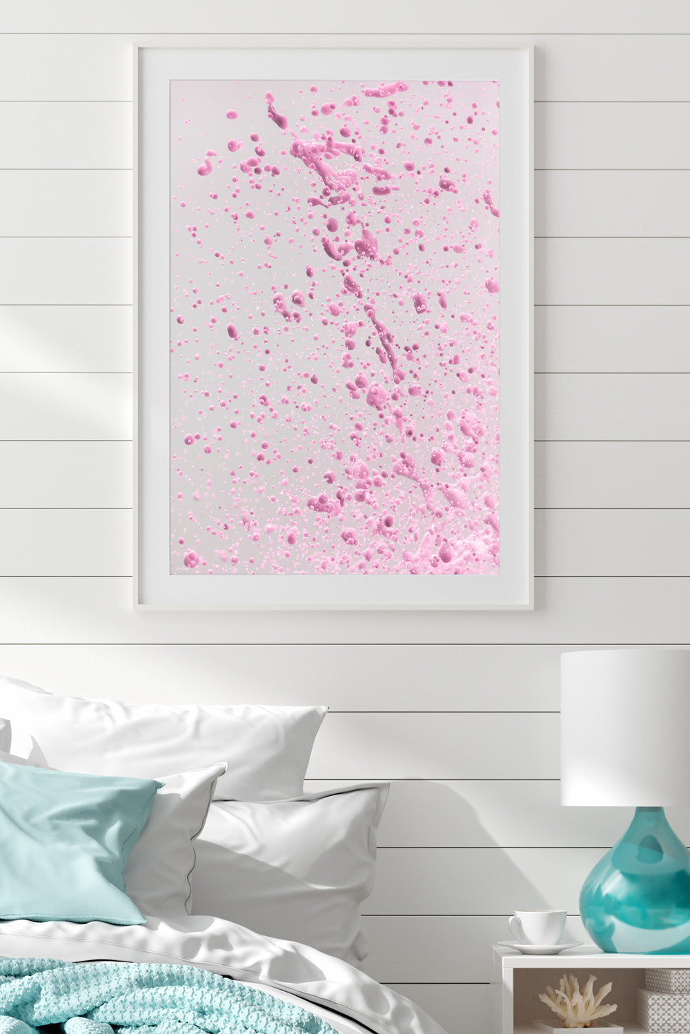 Classic White Frame Contemporary Wall Art