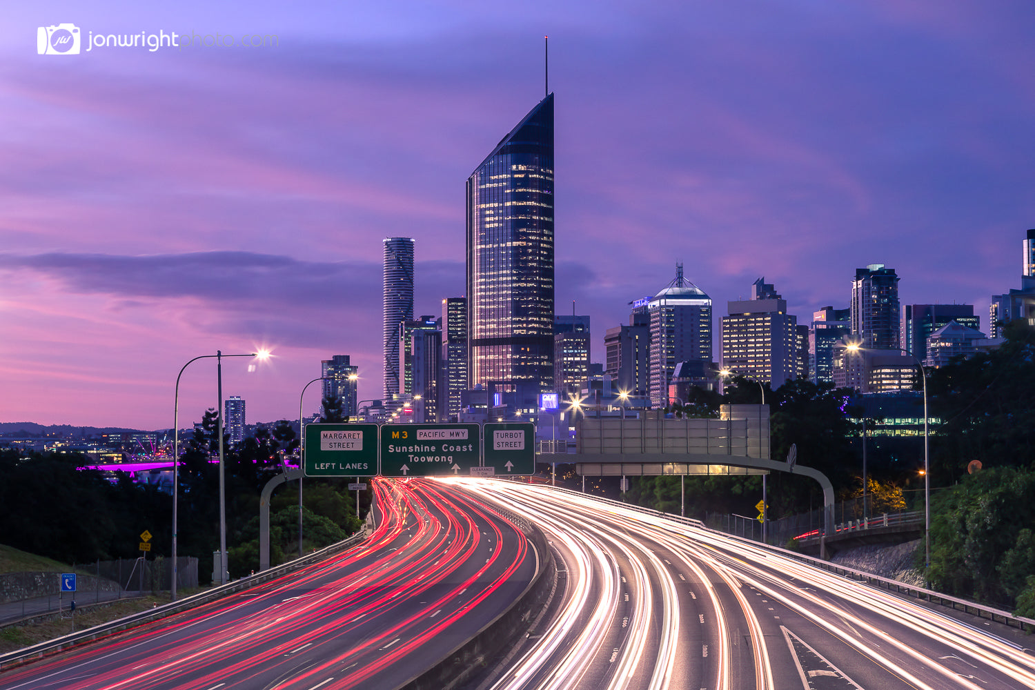 Vulture Street Blue Hour -  Brisbane - QLD, Australia