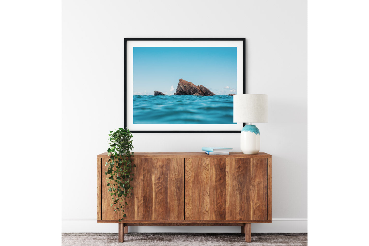 Currumbin Rock Gold Coast Framed Print