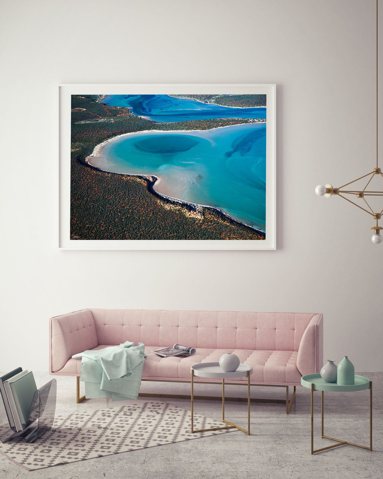 Dolphin Abstract - Francois Peron National Park, Western Australia