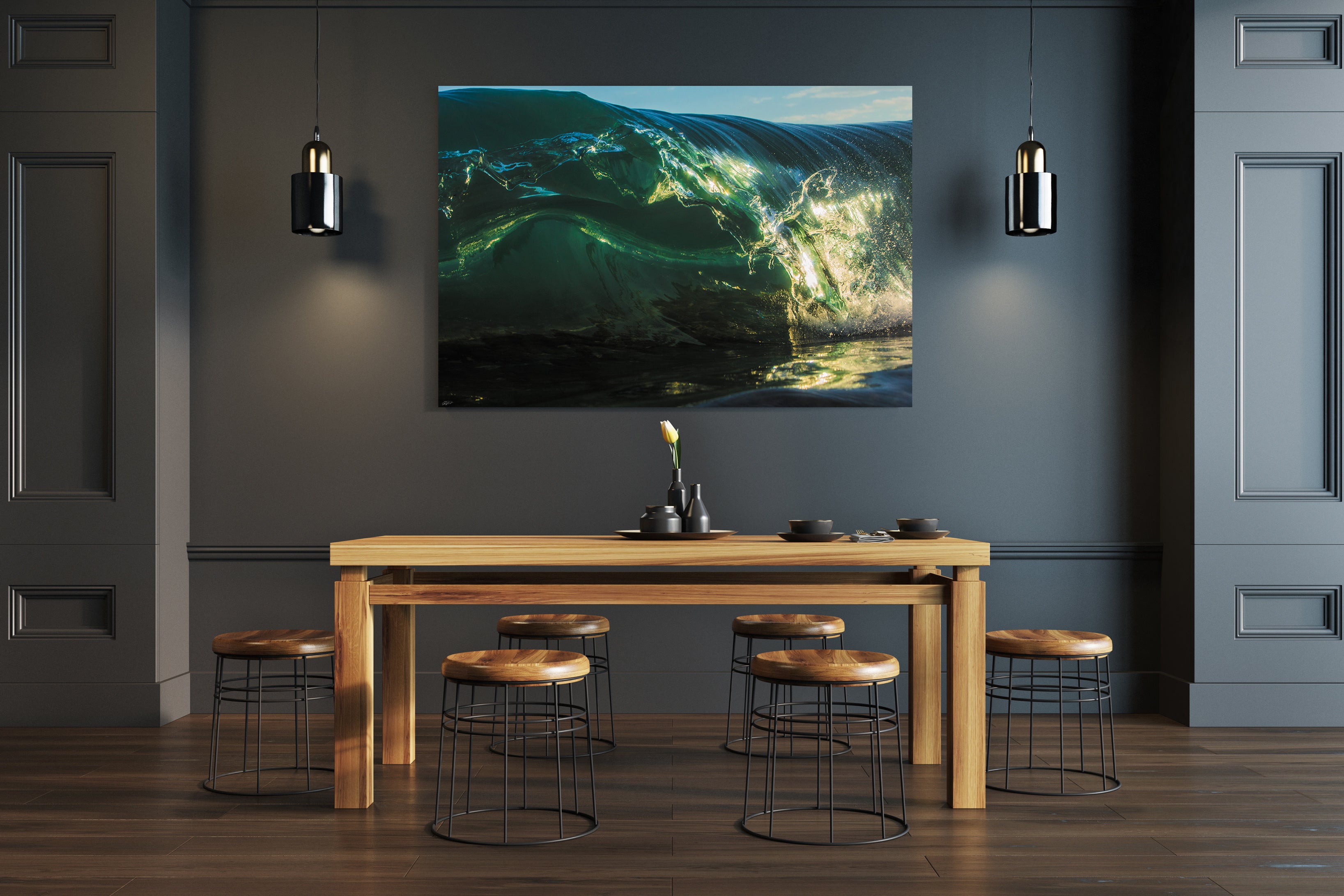 Emerald Palace Acrylic Mount - Wall Art Prints