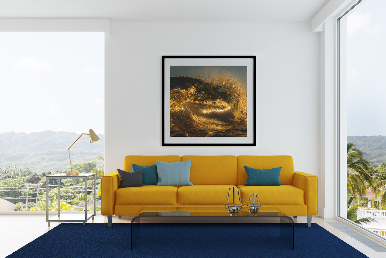 Follow the light Ocean art and wave photography Gold Coast