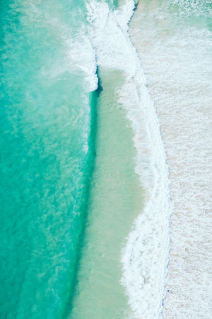 Burleigh Heads Surf wave print Gold Coast
