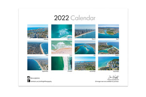 Gold Coast Aerial Calendar 2022 - Australian Dates