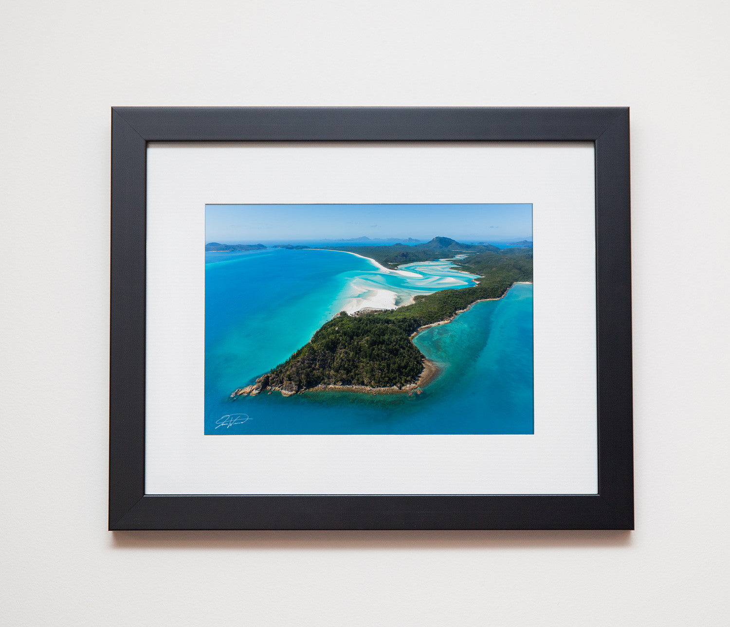 Classic black frame with white mat