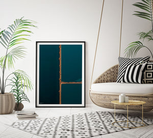 Graphic - Emerald Print | Abstract Aerial Prints