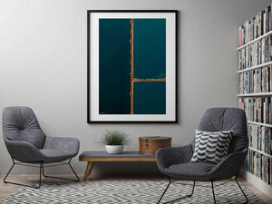 Graphic - Emerald Print | Abstract Aerial Prints