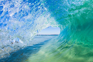 Inside the green room - Snapper Rocks, QLD - Australia