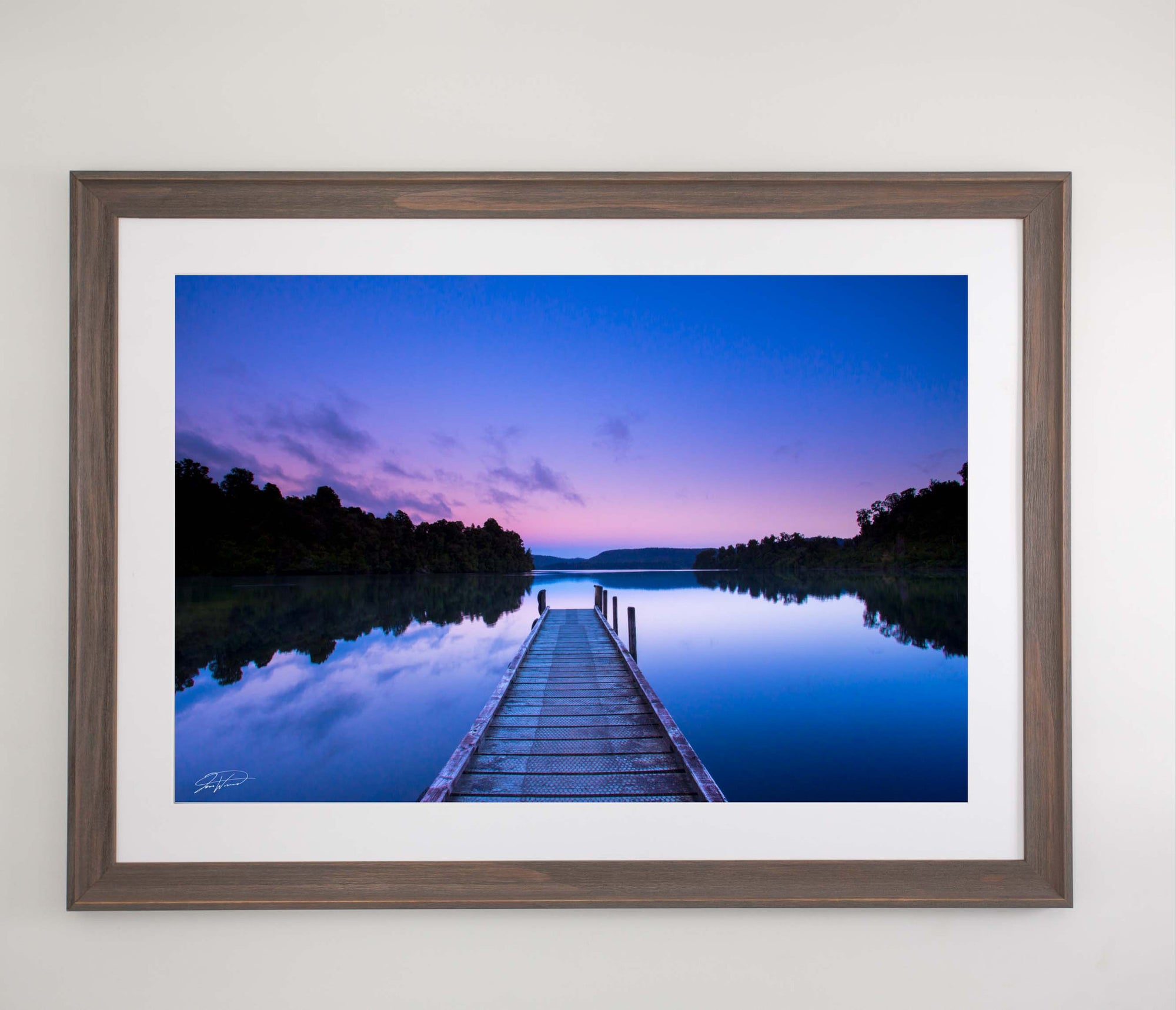 Dawn at Lake Mapourika - New Zealand