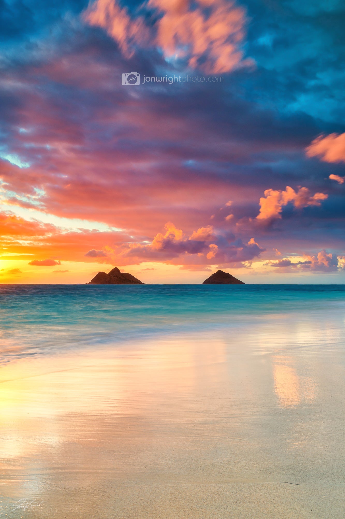 Lanikai Beach Sunrise - Hawaii - Oahu
