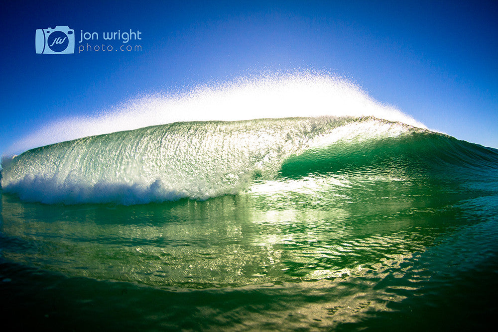 Emerald city - Early morning waves.