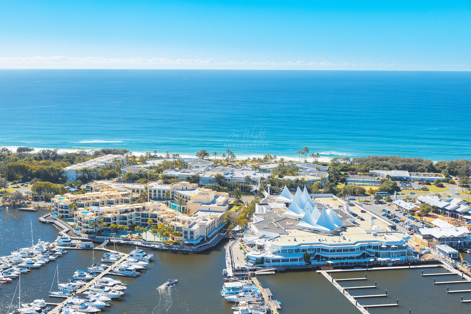 Marina Mirage Gold Coast Aerial