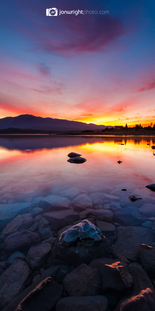 Lake Tekapo sunrise X pano - New Zealand