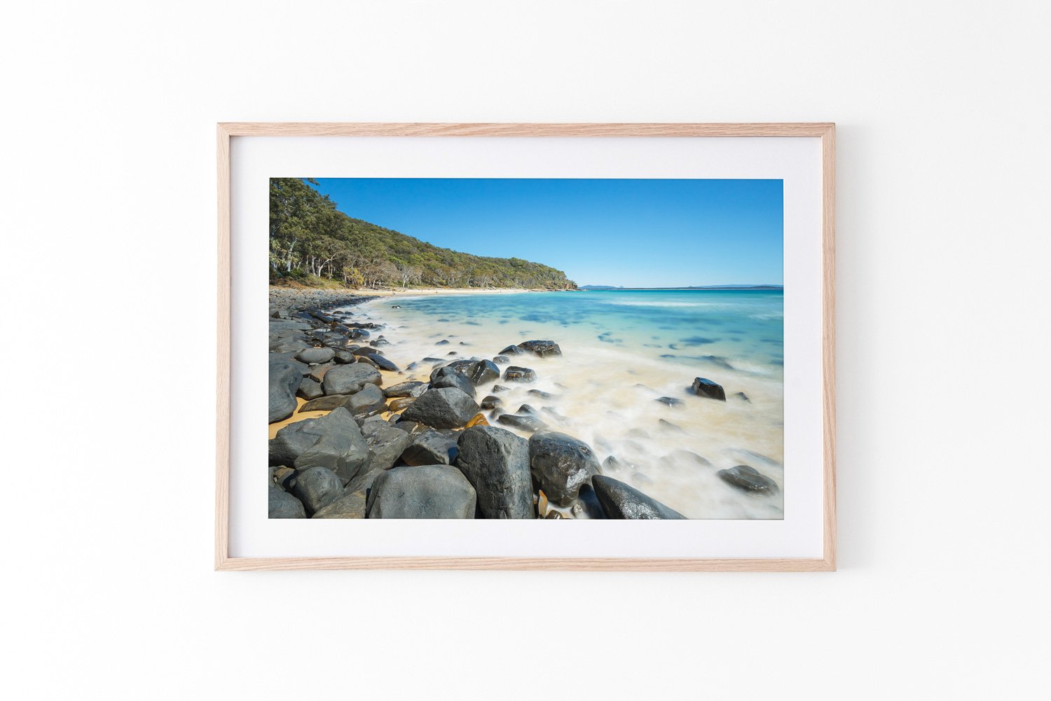 Tea Tree Bay Noosa National Park QLD Oak Frame