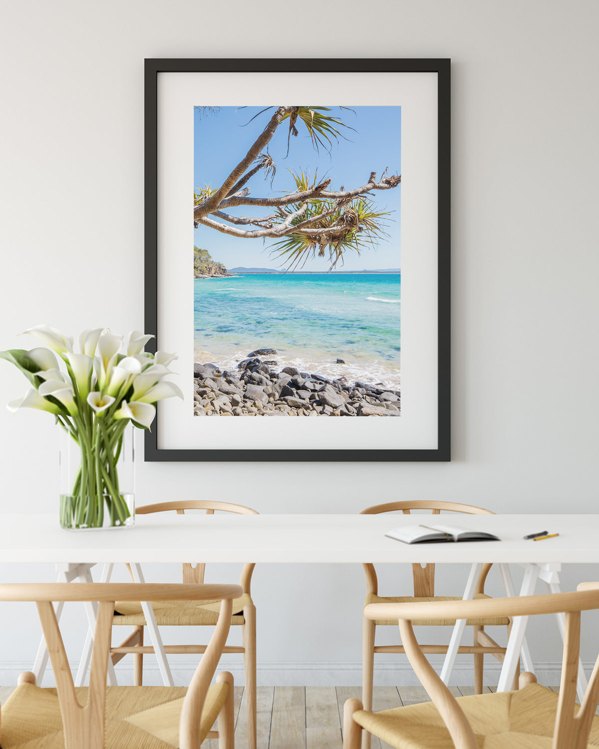 Noosa Beach Art and print