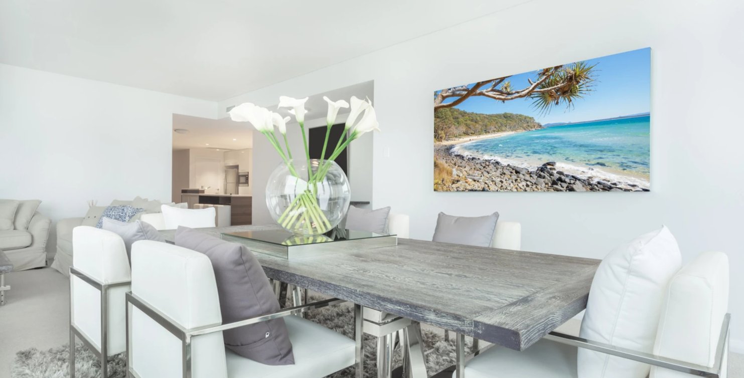 Tea Tree Bay Panorama - Noosa, QLD - Australia