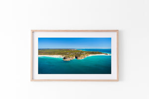 Point Lookout North Stradbroke Island Brisbane framed print