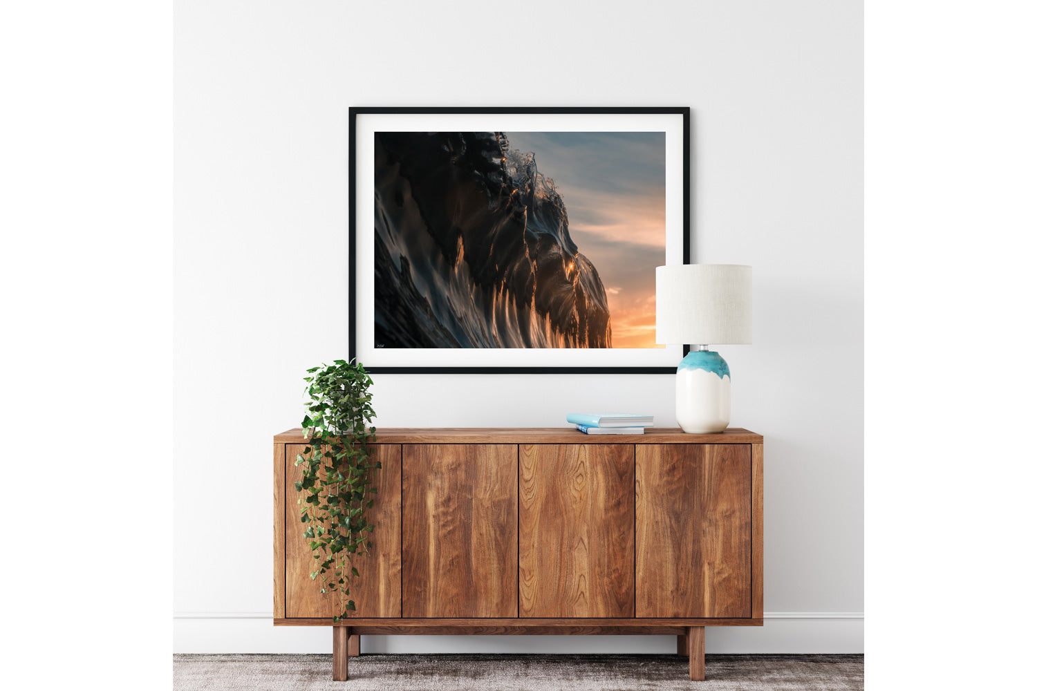 Poseidon Crown Surf Art