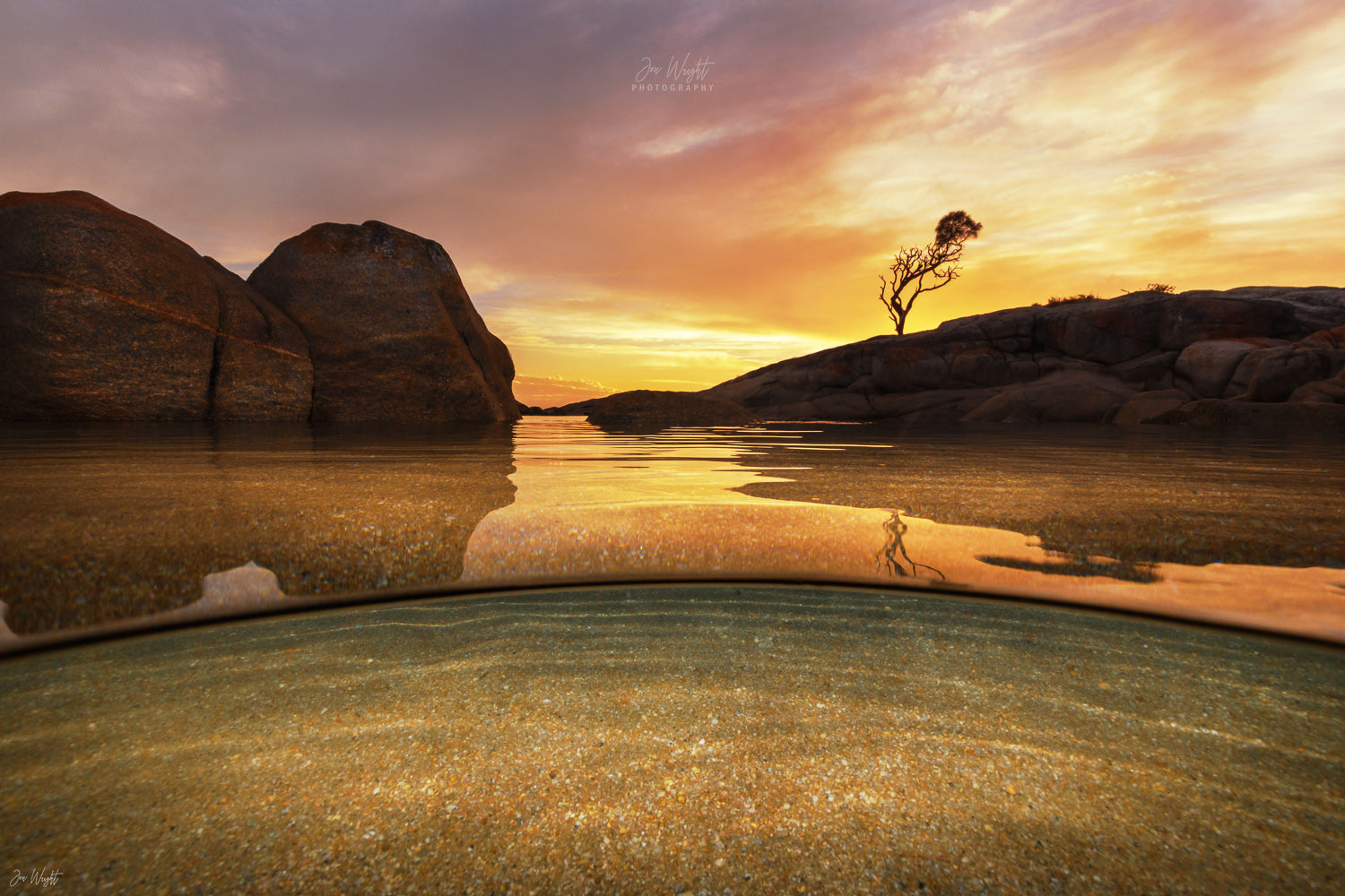 Split sunrise photography fine art photography