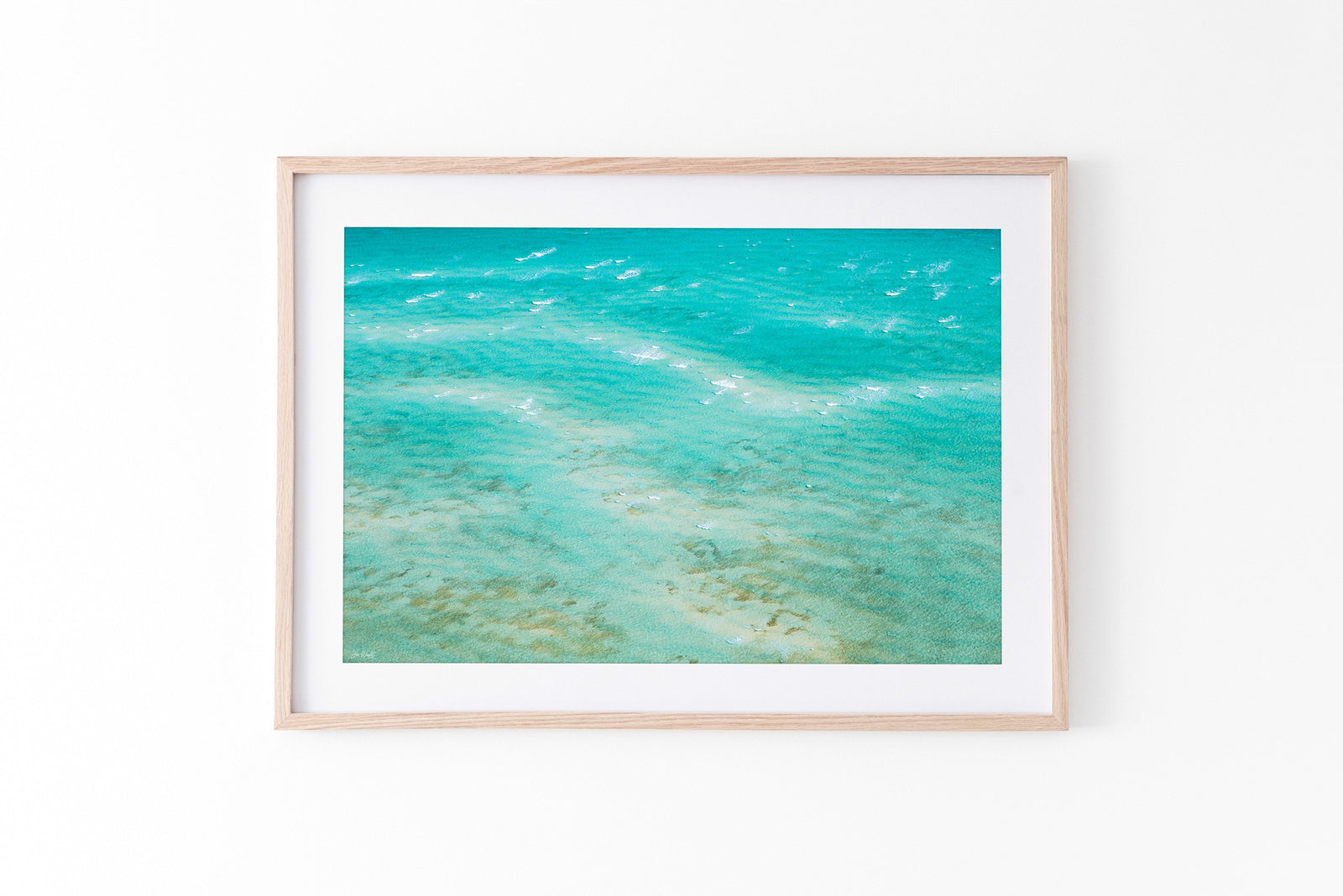 Moreton Bay Brisbane Aerial Print Art