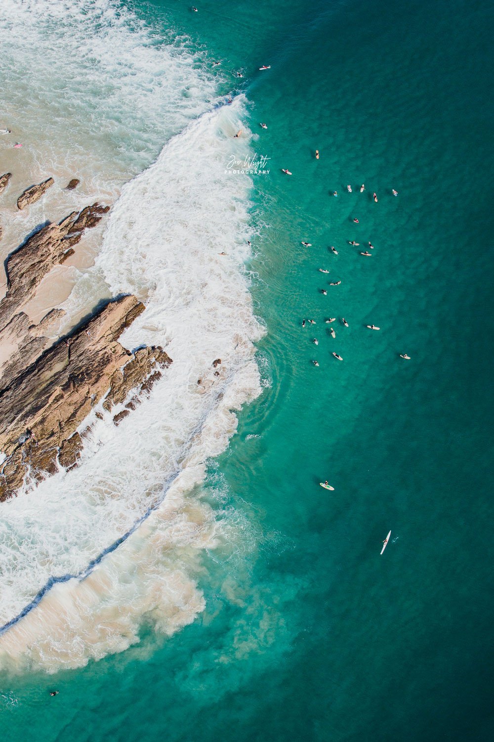 Snapper Rocks Gold Coast Print - Beach Wall Art – Jon Wright ...