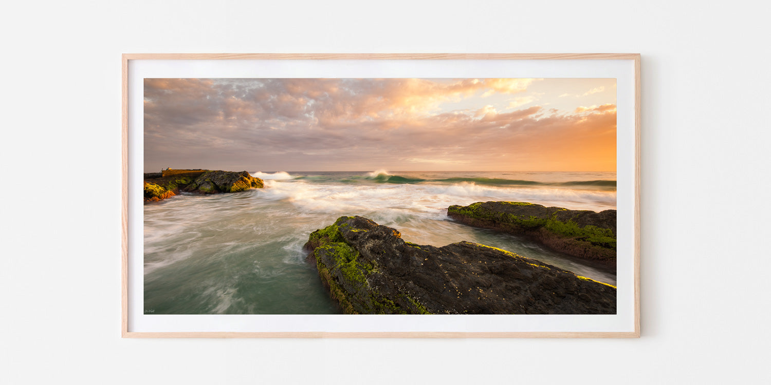 Snapper Rocks Pano - Coolangatta, QLD Australia