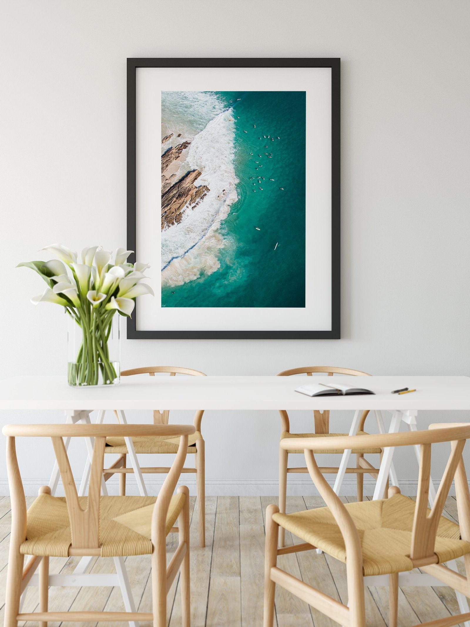 Snapper Rocks Gold Coast Aerial Print