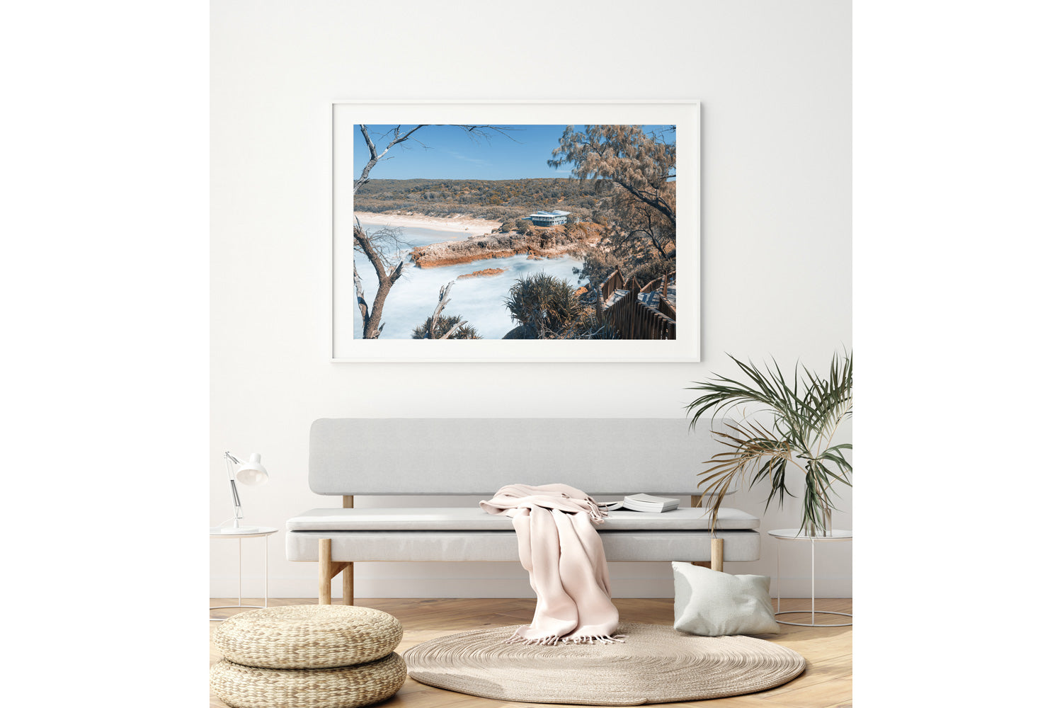 Stradbroke Island Brisbane Framed Print