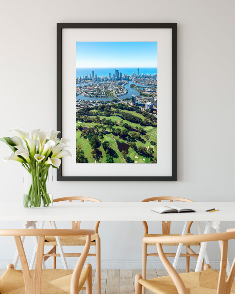 Surfers Paradise Golf Course Print