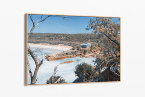 Stradbroke South Gorge Beach Artwork Canvas