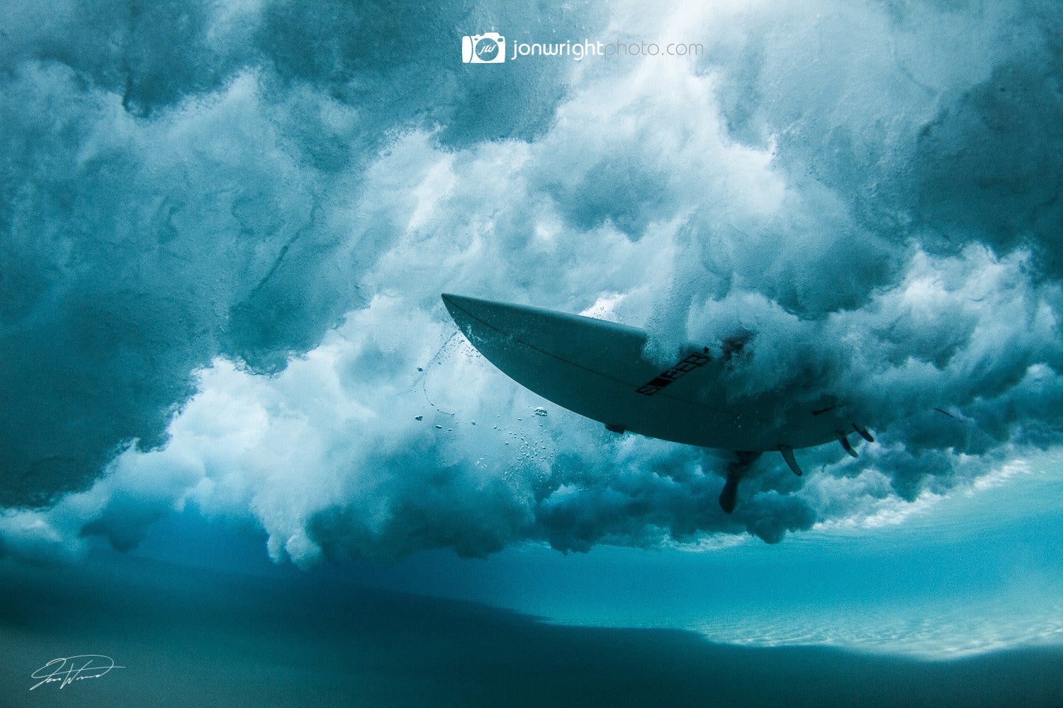 Beneath the clouds, above the sand - Duranbah beach Australia