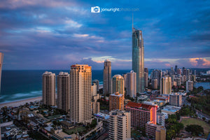 The Night City Grows - Surfers Paradise QLD, Australia