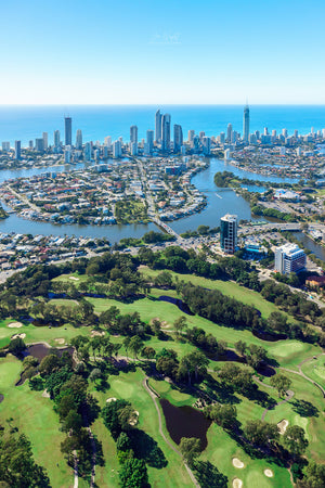 Surfers Paradise Golf Course Print