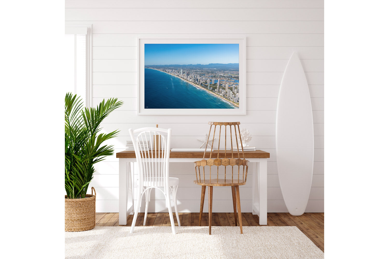 Surfers Paradise Drone Photo print