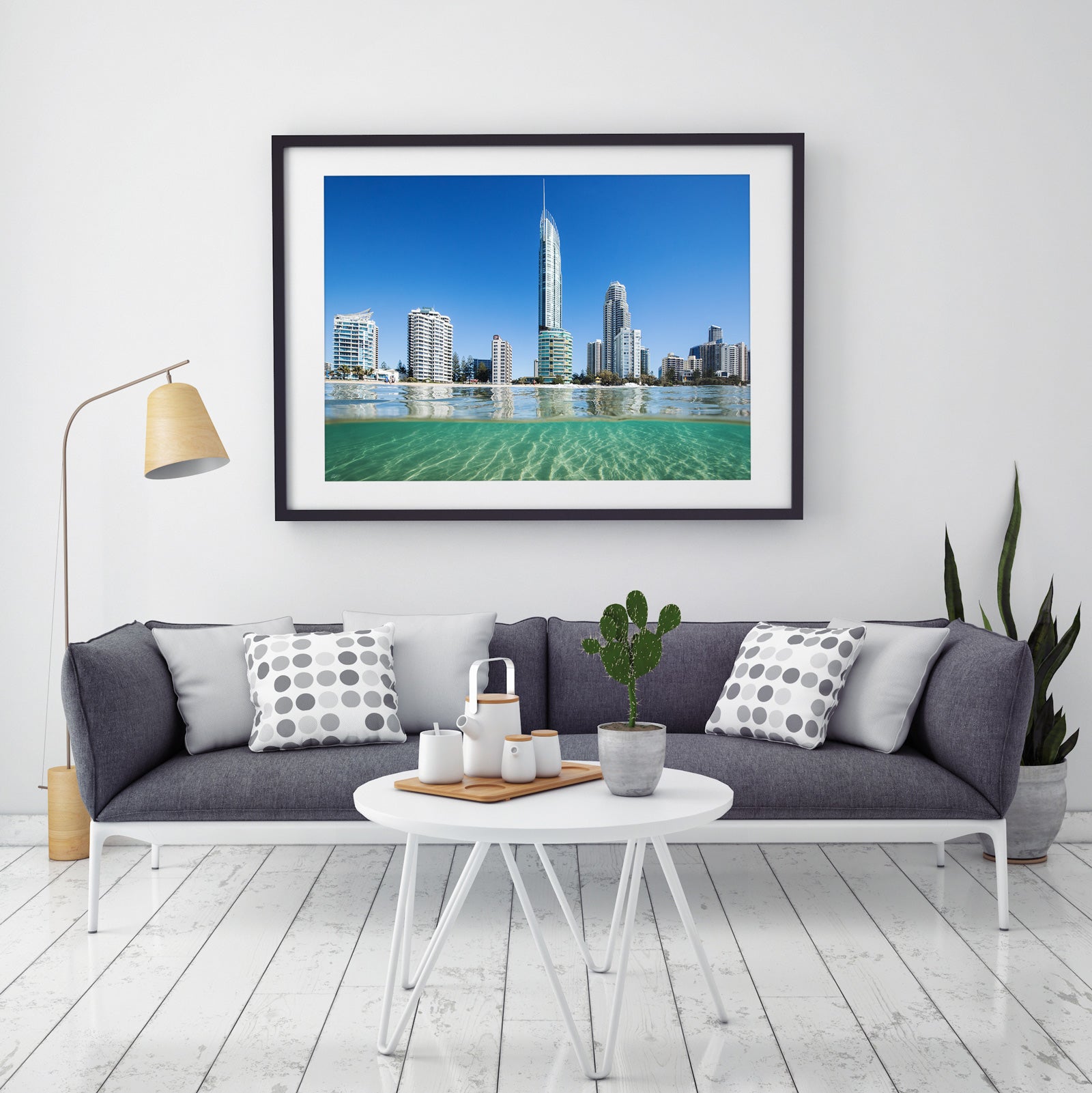Gold Coast Print - Surfers Paradise Waterscape