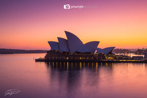 Sydney Opera House Sunrise - Sydney, NSW Australia