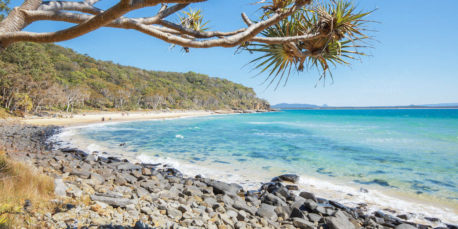 Tea Tree Bay Panorama - Noosa, QLD - Australia