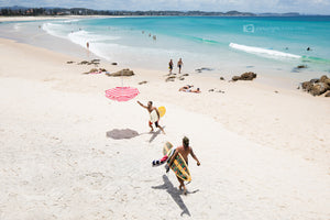 Lifes a beach print and wall art Kirra Beach Gold Coast