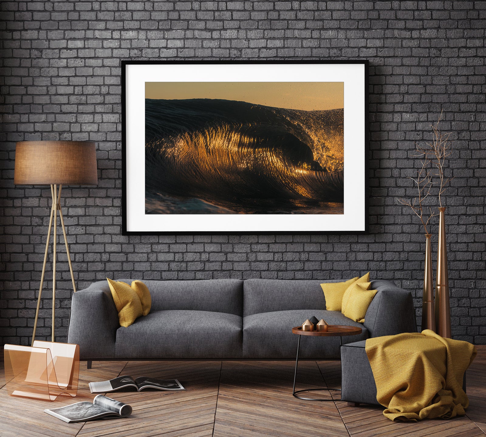 Tiger Shark Wave Art and Prints
