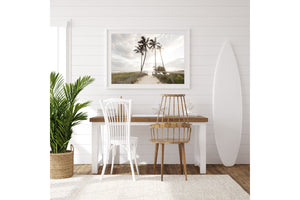 Palm Treen Print White Frame
