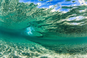 Underwater ripple - Gold Coast, Australia