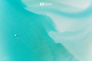 Whitehaven Beach, Aerial - The Whitsundays, QLD Australia