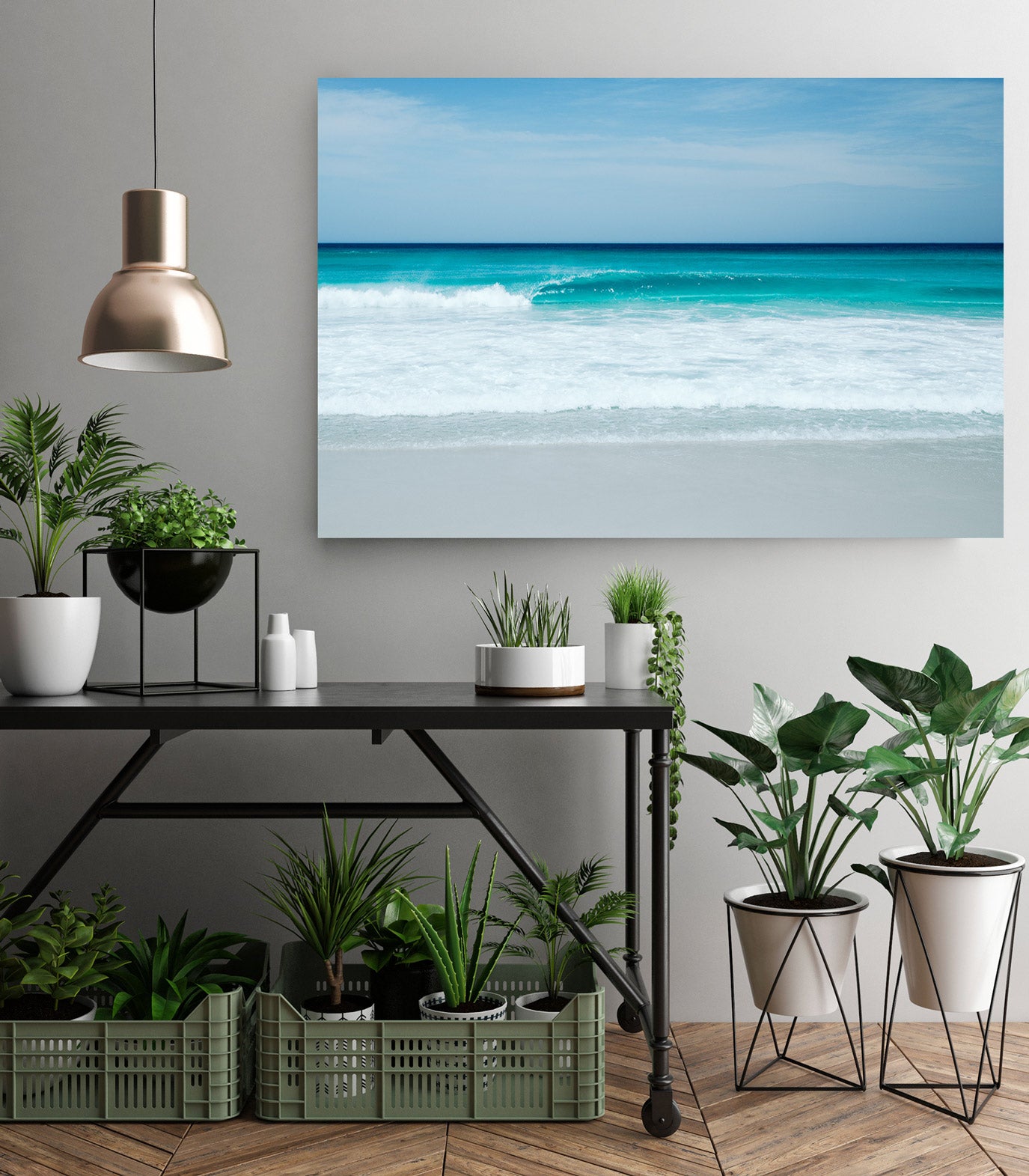 Turquoise Beach Print
